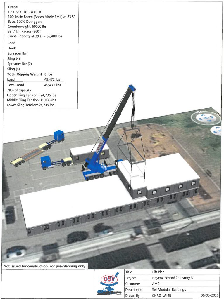 linkbelt crane lift plans program